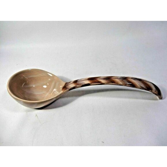 Mallard Duck Stoneware Soup Tureen w/ Ladle Cabin Lodge Dining Kitchen Tabletop - Picture 6 of 6